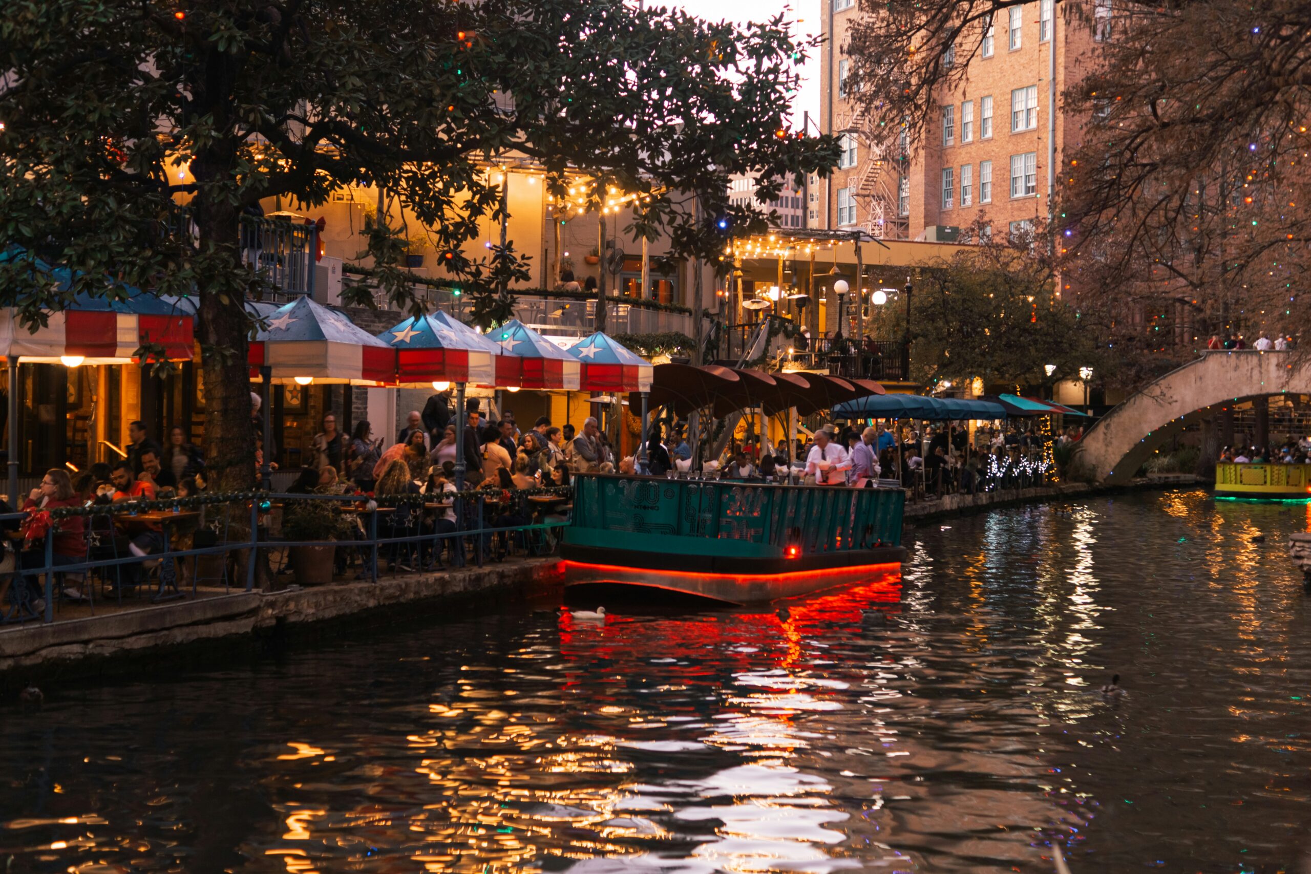 Picture of the River Walk in San Antonio